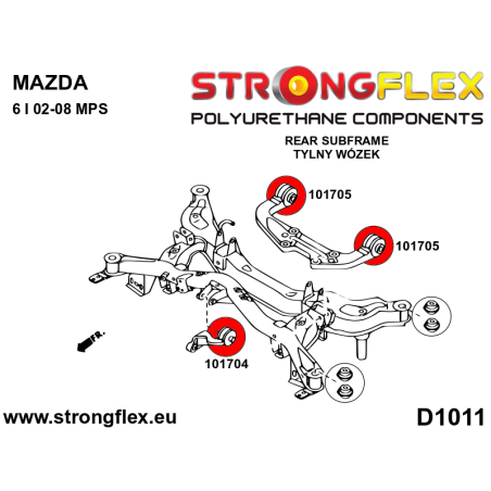 101705A: DIFERENCIAL TRASERO - CASQUILLO TRASERO SPORT