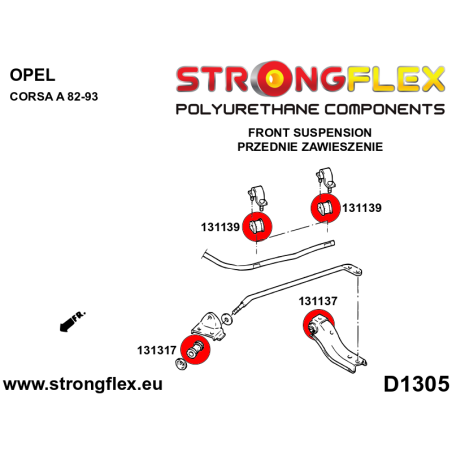 131137B: CASQUILLO INTERIOR DE HORQUILLA DELANTERA