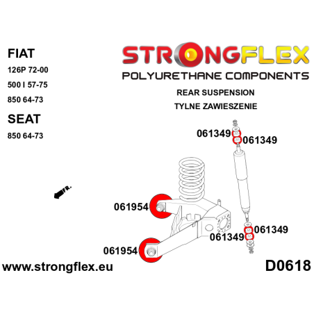 061954A: CASQUILLO BRAZO OSCILANTE TRASERO SPORT