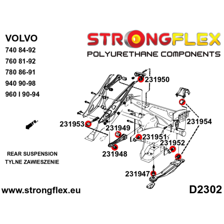 231948B: BARRA DE TORSIÓN TRASERA - CASQUILLO DELANTERO