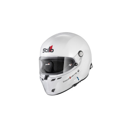 CASCO STILO ST6F COMPOSITE CIRCUITO BLANCO FIA8859-24 SA2025 HANS BLANCO FIA8858-10-TALLA 58