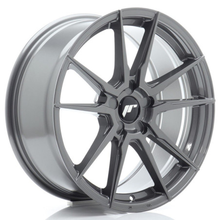 Llantas Japan Racing JR21 18x8,5 ET45 5x114,3 Hyper Gray