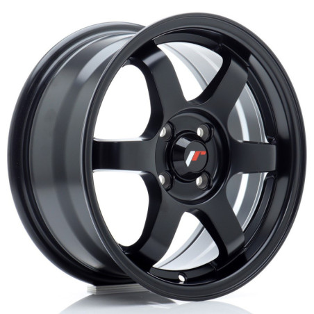 Llantas Japan Racing JR3 15x7 ET25 4x108 Matt Black