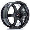 Llantas Japan Racing JR3 16x7 ET25-40 BLANK Gloss Black