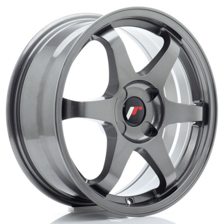 Llantas Japan Racing JR3 17x7 ET20-42 4H BLANK Gun Metal