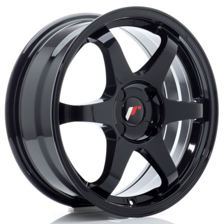 Llantas Japan Racing JR3 17x7 ET20-42 4H BLANK Gloss Black