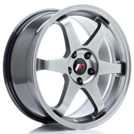Llantas Japan Racing JR3 18x8 ET40 5x100 Hyper Black
