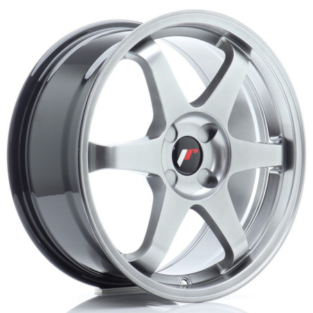 Llantas Japan Racing JR3 18x8 ET20-45 4H BLANK Hyper Black