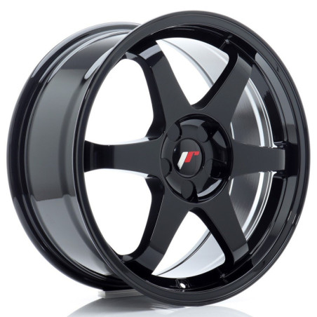 Llantas Japan Racing JR3 18x8 ET20-45 5H BLANK Gloss Black