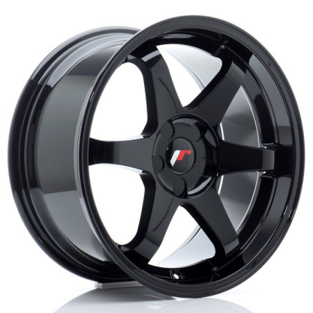 Llantas Japan Racing JR3 18x9 ET15-40 5H BLANK Gloss Black