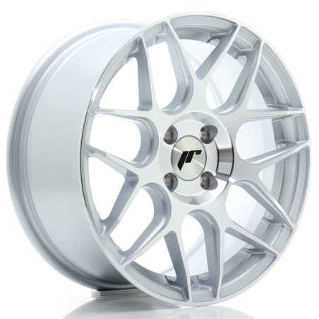 Llantas Japan Racing JR18 16x7 ET25 4x108 Silver Machined Face