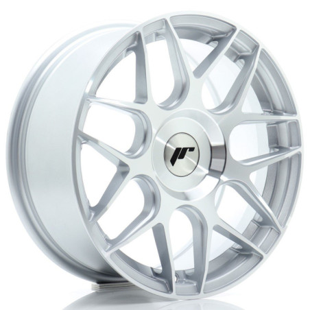 Llantas Japan Racing JR18 16x7 ET20-35 BLANK Silver Machined Face