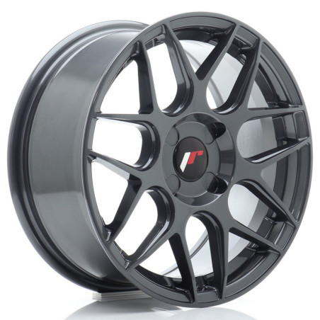 Llantas Japan Racing JR18 16x7 ET20-35 4H BLANK Hyper Gray