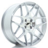 Llantas Japan Racing JR18 17x7 ET40 4x100 Silver Machined Face