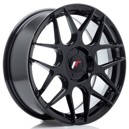 Llantas Japan Racing JR18 17x7 ET20-40 5H BLANK Gloss Black