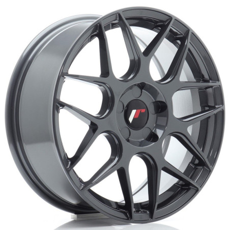 Llantas Japan Racing JR18 17x7 ET20-40 5H BLANK Hyper Gray