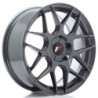 Llantas Japan Racing JR18 17x7 ET20-40 5H BLANK Hyper Gray