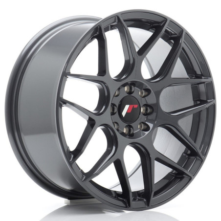 Llantas Japan Racing JR18 17x8 ET35 4x100/114 Hyper Gray