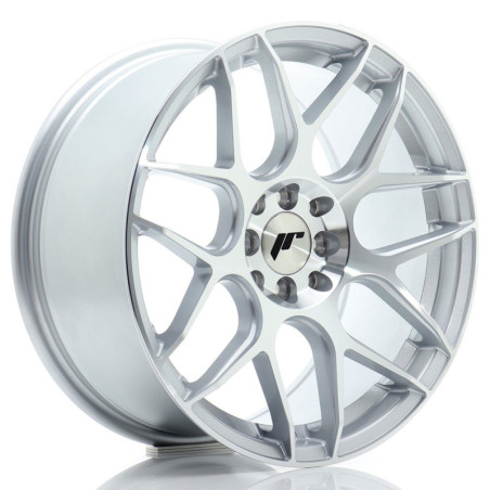 Llantas Japan Racing JR18 17x8 ET35 4x100/114 Silver Machined Face
