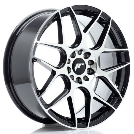 Llantas Japan Racing JR18 18x7,5 ET40 5x112/114 Black Machined Face