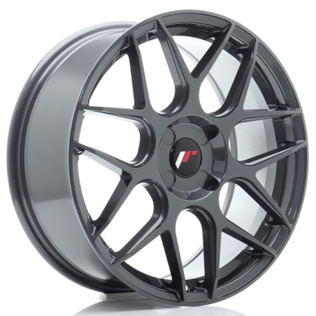 Llantas Japan Racing JR18 18x7,5 ET20-40 4H BLANK Hyper Gray