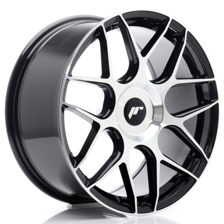 Llantas Japan Racing JR18 18x8,5 ET20-45 BLANK Black Machined Face