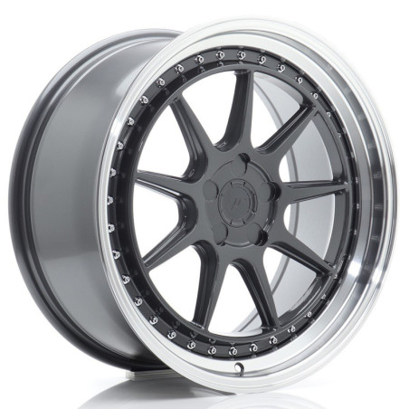 Llantas Japan Racing JR47 19x8,5 ET15-35 5H BLANK Hyper Gray w/ Machined Lip