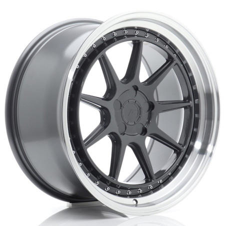 Llantas Japan Racing JR47 19x9,5 ET15-35 5H BLANK Hyper Gray w/ Machined Lip