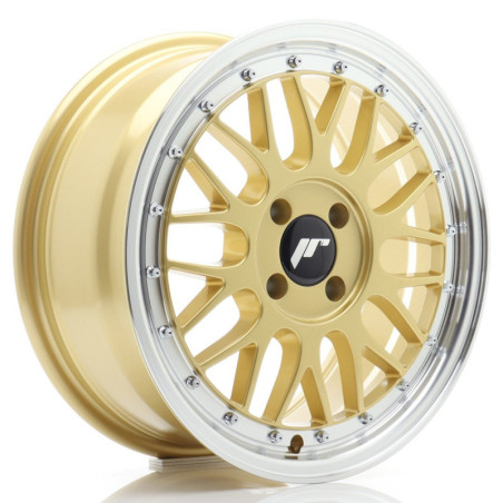 Llantas Japan Racing JR23 16x7 ET20 4x100 Gold w/ Machined Lip