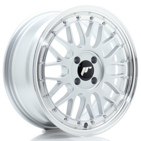 Llantas Japan Racing JR23 16x7 ET20 4x100 Hyper Silver w/ Machined Lip