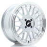 Llantas Japan Racing JR23 16x7 ET20 4x100 Hyper Silver w/ Machined Lip