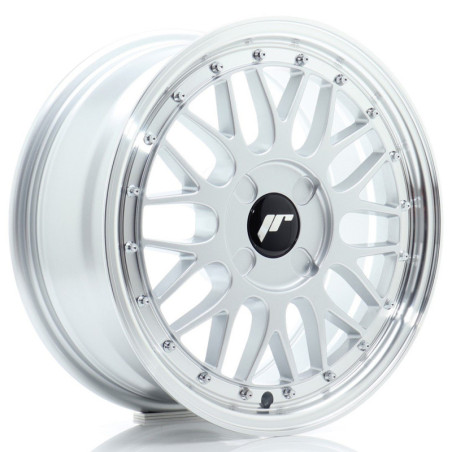 Llantas Japan Racing JR23 16x7 ET20-45 4H BLANK Hyper Silver w/ Machined Lip