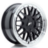 Llantas Japan Racing JR23 16x7 ET20-45 5H BLANK Gloss Black w/ Machined Lip