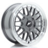 Llantas Japan Racing JR23 16x7 ET20-45 5H BLANK Hyper Gray w/ Machined Lip