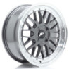 Llantas Japan Racing JR23 17x7,5 ET20-40 4H BLANK Hyper Gray w/ Machined Lip