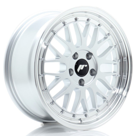 Llantas Japan Racing JR23 17x8 ET40 5x112 Hyper Silver w/ Machined Lip