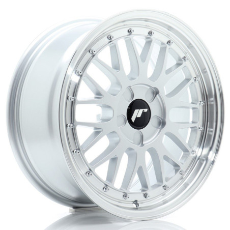 Llantas Japan Racing JR23 17x8 ET20-45 5H BLANK Hyper Silver w/ Machined Lip