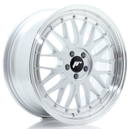 Llantas Japan Racing JR23 18x8,5 ET25 5x120 Hyper Silver w/ Machined Lip