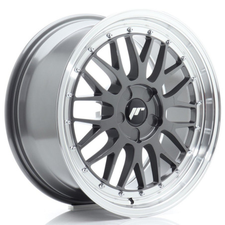Llantas Japan Racing JR23 18x8,5 ET20-48 5H BLANK Hyper Gray w/ Machined Lip