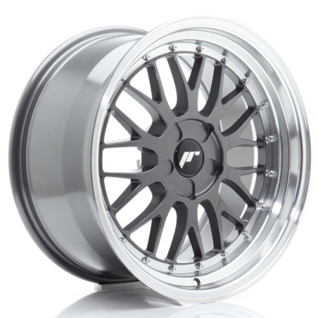 Llantas Japan Racing JR23 18x9,5 ET20-48 5H BLANK Hyper Gray w/ Machined Lip