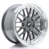 Llantas Japan Racing JR23 18x9,5 ET20-48 5H BLANK Hyper Gray w/ Machined Lip