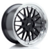 Llantas Japan Racing JR23 19x9,5 ET20-45 5H BLANK Gloss Black w/ Machined Lip
