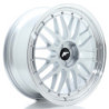 Llantas Japan Racing JR23 20x8 ET20-40 5H BLANK Hyper Silver w/ Machined Lip