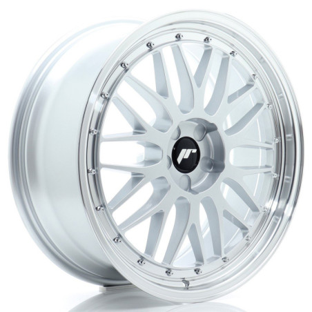 Llantas Japan Racing JR23 20x9 ET20-51 5H BLANK Hyper Silver w/ Machined Lip
