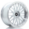 Llantas Japan Racing JR23 20x10 ET20-40 5H BLANK Hyper Silver w/ Machined Lip
