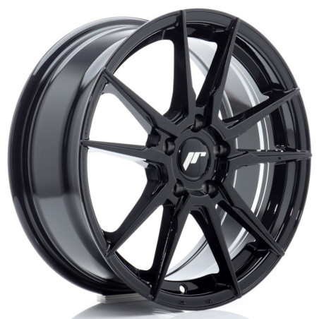 Llantas Japan Racing JR21 17x7 ET40 5x114 Gloss Black