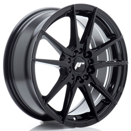 Llantas Japan Racing JR21 17x7 ET40 5x108/112 Gloss Black