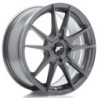 Llantas Japan Racing JR21 17x7 ET20-40 4H BLANK Hyper Gray