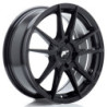 Llantas Japan Racing JR21 17x7 ET20-40 4H BLANK Gloss Black