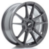 Llantas Japan Racing JR21 17x7 ET20-40 5H BLANK Hyper Gray